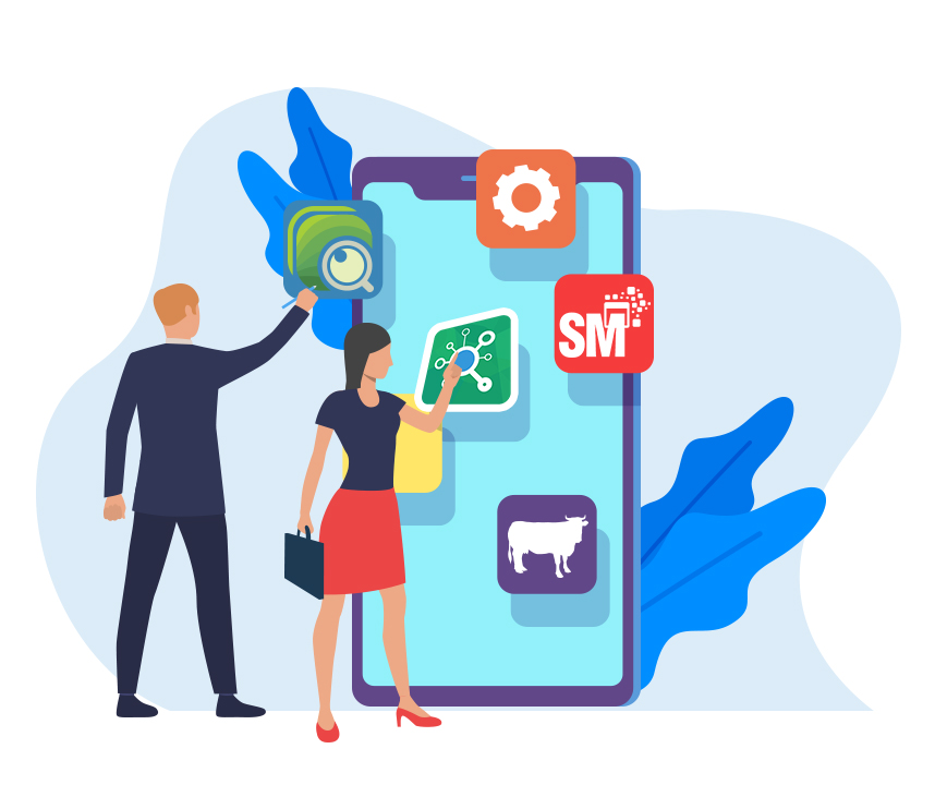 Ilustração da Solução Agropecuária