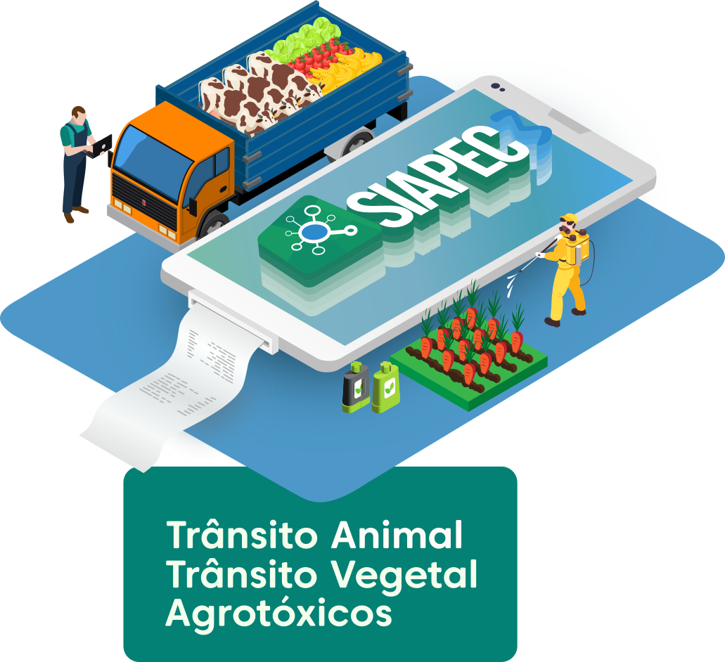 Ilustração da Solução Agropecuária